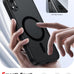 LeYi for iPhone-XR Phone Case with Screen Protector X2 Camera Cover Black