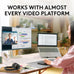 Logitech Brio 101 Full HD 1080p Webcam for Streaming and Meetings - Black