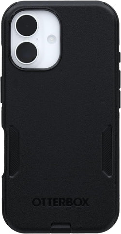 OtterBox iPhone 16 Commuter Series Case - Black, Thin & Protective iPhone Case, Dual-Layer, Impact Absorbing - Material