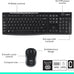 Logitech MK270 Full Size Wireless Keyboard and Mouse Combo - Black