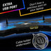 Laptop Cooling Pad with 4 Fans at 1200 RPM - USB Stand for PC and Consoles