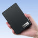 GAZELLE High-Speed 500GB Ultra Slim Portable External Hard Drive - 2-in-1 Type C & USB 3.0, Compatible with PC, Mac, Laptop, PS4, Xbox, iPad, Tablet, Mobile (Black) - 1 Year Warranty