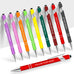 10 PCS Inspirational Pens Bulk with Stylus Tip Gifts Black Ink