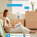GoveeLife Smart Mini Air Purifier for Bedroom, with App & Alexa Control