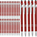100 Pcs Ballpoint Pen with Stylus 2 in 1 Ballpoint Pen for Touch Screens, 2 in 1 Thank You Pen Gift for Colleagues, Coworker, Office (Rose Pink)