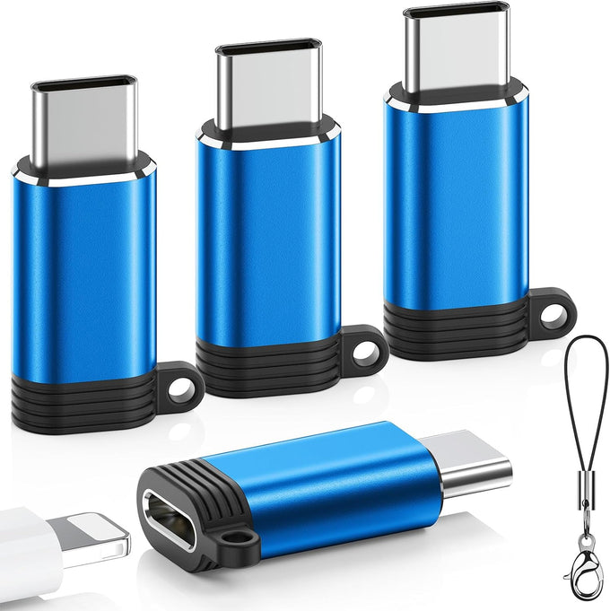 LERTOSEN Lightning to USB C Adapter 4 Pack