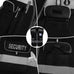 TCCFCCT Security Vest for Security Guard 9 Pockets Safety Vest, Black L