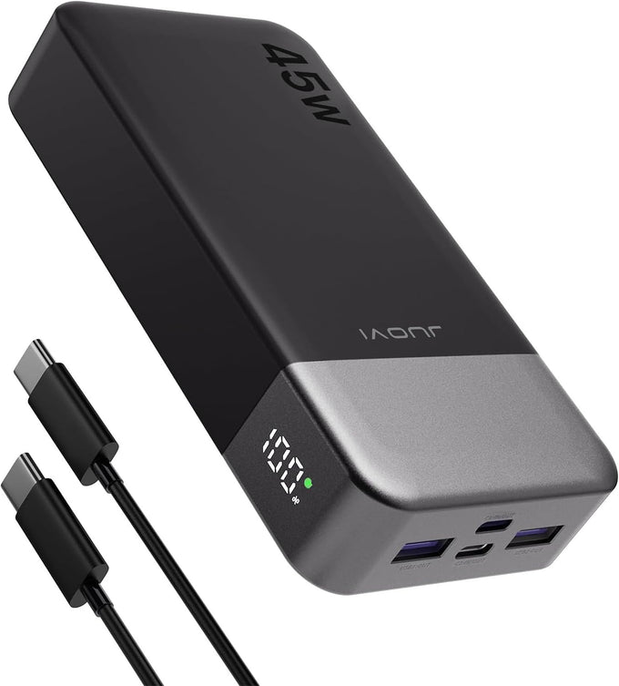 JUOVI Power Bank 45W 20000mAh Portable Charger