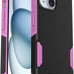 OtterBox iPhone 17e, 16e, 15, 14, & 13 Commuter Series Case - Black, Slim & Tough, Pocket-Friendly, with Port Protection - Thin & Protective iPhone Case, Dual-Layer, Impact Absorbing iPhone Case