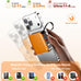 10000mAh for Magsafe Portable Charger Built-in Cables & AC Wall Plug,Orange