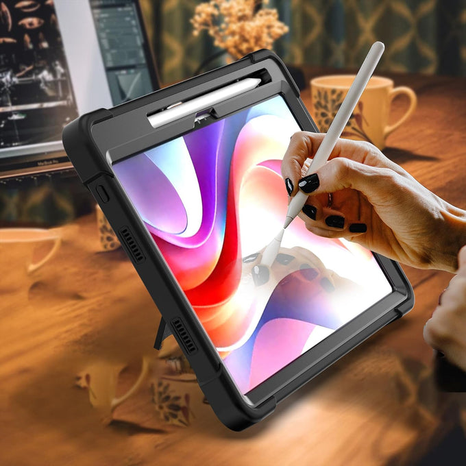 Case Compatible with Lenovo idea Tab 11 2025/Tab K11 Gen 2 Tablet, 11 inch with Stand Anti-Shock Dual Layer Case for Lenovo idea Tab 11-Black for Motorola Moto pad 2026
