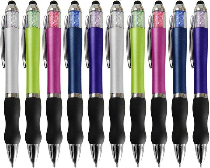 NC Stylus Pens for Touch Screens, Black Ink, 5-Pack