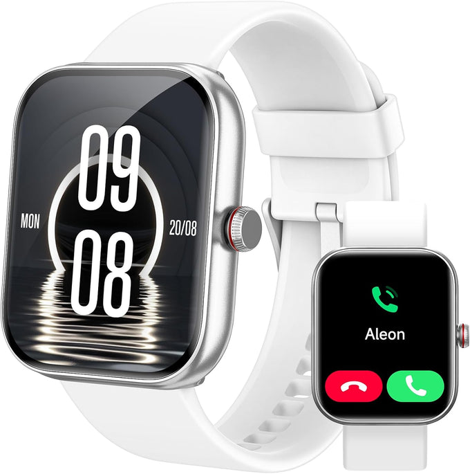 Smart Watch for Women, Smartwatch for iPhone & Android Bluetooth (Answer/Call) Built-in Alexa, 1.91" HD Fitness Tracker with 105+ Sport Modes, IP68 Waterproof, Sleep/Heart Rate/SpO2/Stress Monitor