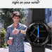 Samsung Galaxy Watch 4 Classic 42mm Smartwatch with ECG Monitor Tracker for Health Fitness Running Sleep Cycles GPS Fall Detection Bluetooth US Version, Black (Renewed)