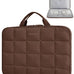 BAGSMART Laptop Case with Handle, Puffy Laptop Sleeve Bag for Women