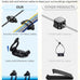 10 Pack Adhesive Cable Clips, Adjustable Cable Management Clips Black
