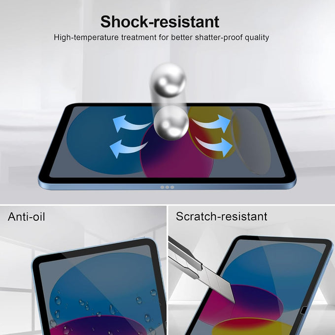 Juvraixo Privacy Screen Protector for iPad A16 11th / 10th Gen 1-Pack