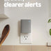 Ring Chime — Enhanced audio for real-time alerts you can hear from anywhere, easy plug-in setup, simple wifi & Bluetooth connectivity, sleek design, White