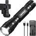 SAOPRKLER Flashlights High Lumens,Tactical Police Flashlight for Duty Belt