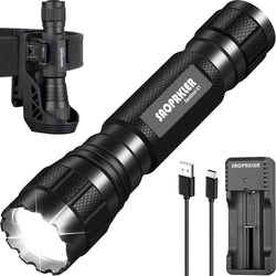 SAOPRKLER Flashlights High Lumens,Tactical Police Flashlight for Duty Belt