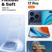 TORRAS for iPhone 17 Pro/ 18 Pro Case Clear, Upgraded Anti-Yellowing, 6.3"
