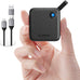 ORICO 256GB Portable SSD with 2 in 1 USB C/A Cable, Up to 460MB/s,Black