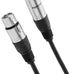 Amazon Basics XLR Microphone Cable for Speaker or PA System, Recording Studio, All Copper Conductors, Low Noise, 10 ft, Black