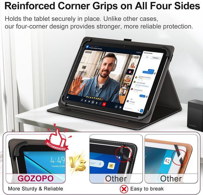 Universal Case for 10.1 10 11 inch Tablet for 9.6-11" Android 16/15