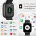 Smart Watch with Alexa Built-in, 1.83" HD Bluetooth Calling Fitness Tracker