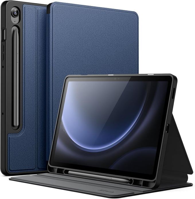 JETech Folio Case for Samsung Galaxy Tab S10 Lite/S10 FE/S9 FE 10.9", Black