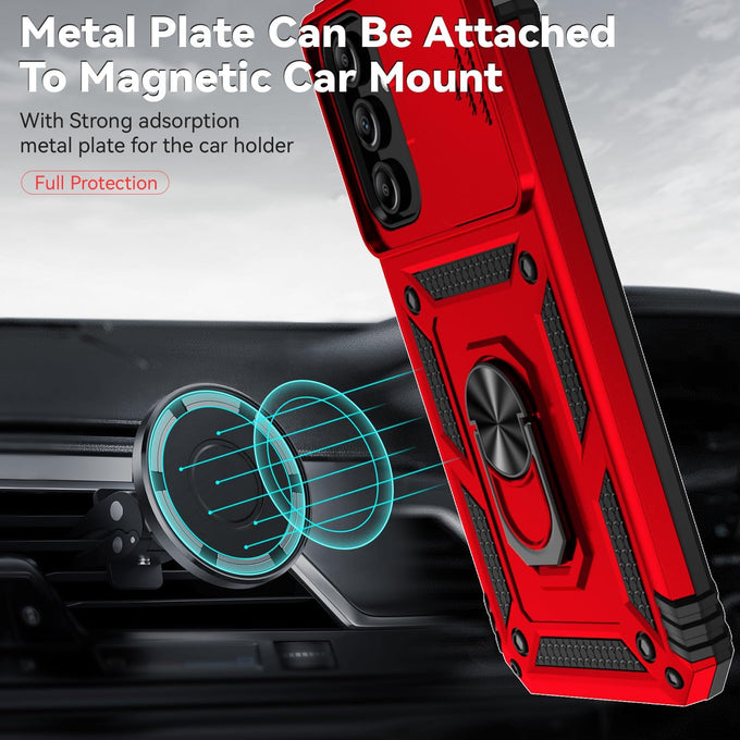 SunStory for Samsung Galaxy A16 5G Phone Case with Rotated Ring Kickstand