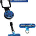 ClutchLoop Retractable Anti-Theft Phone Tether Lanyard Locking Carabiner