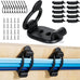 10 Pack Adhesive Cable Clips, Adjustable Cable Management Clips Black