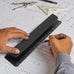 Portable Laptop Wedge Airflow Cooling Stand, Aluminium Laptops Feet Legs Improved Ergonomics, Stability, and Versatility - Compatible with MacBook and All Laptop, with Ruler