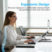 Adjustable Laptop Stand, Portable Laptop Riser for Desk