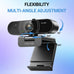 1080P HD Webcam with Microphone ,USB HD Computer Web Camera Auto Focus