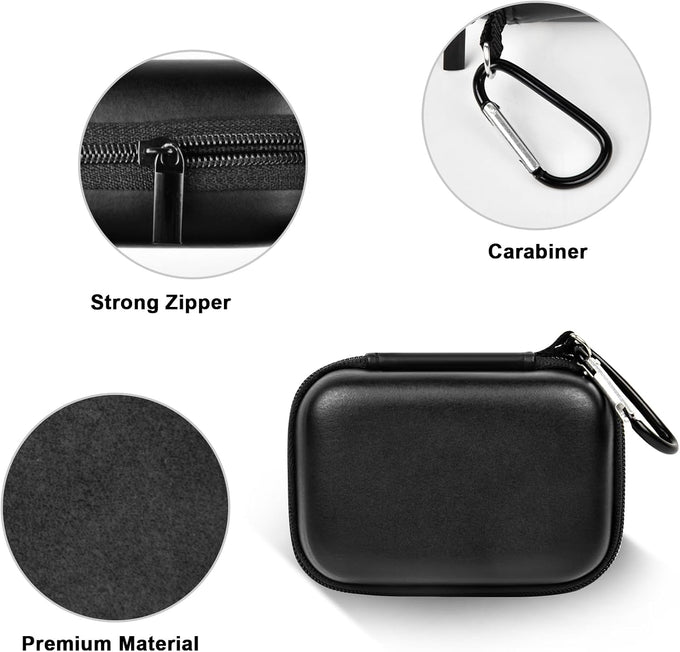 Carrying Case for Crucial X10 X9 Pro 4TB/2TB/1TB Portable SSD for Travel
