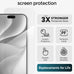 ZAGG Glass+ Screen Protector for iPhone 18 Pro/iPhone 17 Pro
