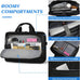 Laptop Bag 17.3 Inch Laptop Briefcase for Men Work Laptop Case Computer Bag