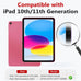 bersem Screen Protector for iPad A16 11th/10th Gen (11/10.9", 2025/2022)