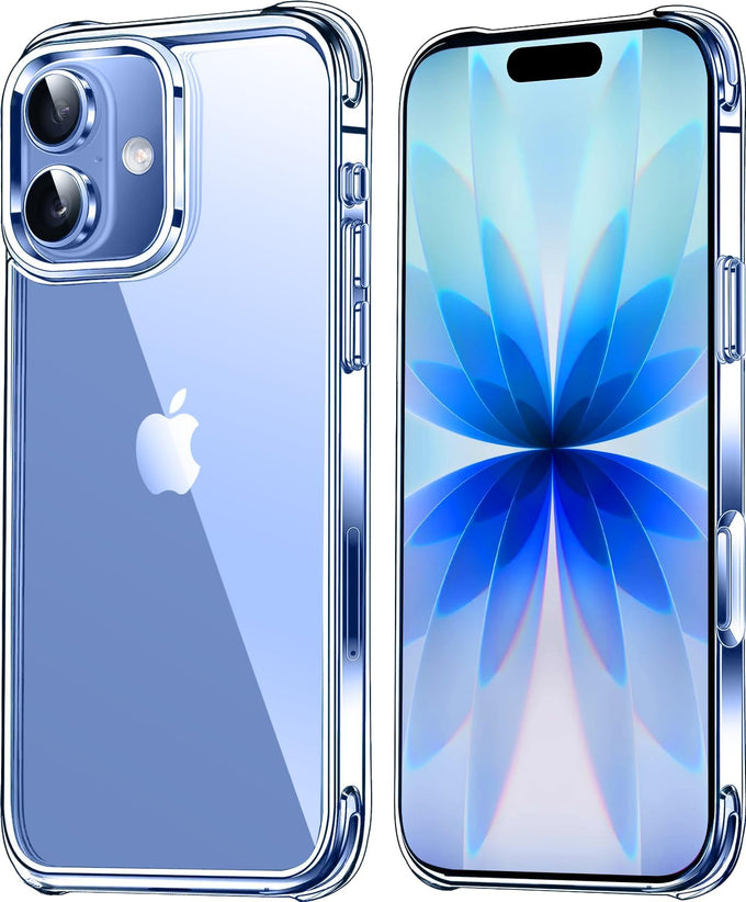 Mkeke for iPhone 18 Pro Case Clear [Not-Yellowing]