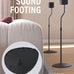 SANUS Speaker Stands Pair for Satellite & Bookshelf Speakers up to 3.5lbs – 10” Height Adjustment – Includes L-Shaped Bracket & Keyhole Adapter for Compatibility – Easy DIY Assembly