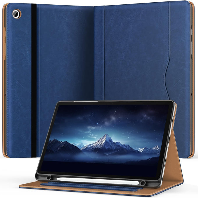 OKP Leather Case for Samsung Galaxy Tab A11+ / A9+ Plus 11 inch 2026/2024