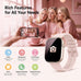 Smart Watch for Women, Bluetooth Answer/Make Calls, 1.83"HD Screen, 2 Bands