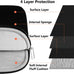 Laptop Case Sleeve 15.6 inch, Shockproof Protective Notebook Case Briefcase