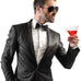 Gejoy 4 Pcs Security Earpiece Costume Fake Earpiece and Black Glasses