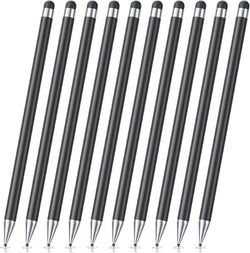 10 Pack Stylus Pen for Touchscreen, 2-in-1 for iPad iPhone Samsung