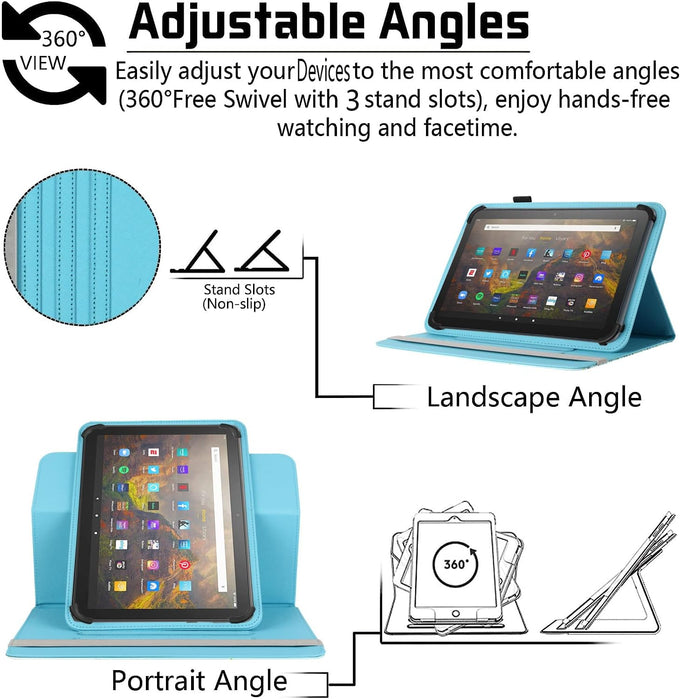 Universal 10 10.1 Inch Android Tablet Case,10 Inch Tablet Case