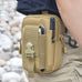 Belt Pouch, Tactical Molle Phone Pouch EDC Utility Pouches Waist Bag Packs, Small Cell Phone Holster Gear Tool Gadget Pocket for Men Running