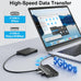 10 in 1 Laptop Docking Station Dual Monitor for Laptop, 4K USB C Hub Dock